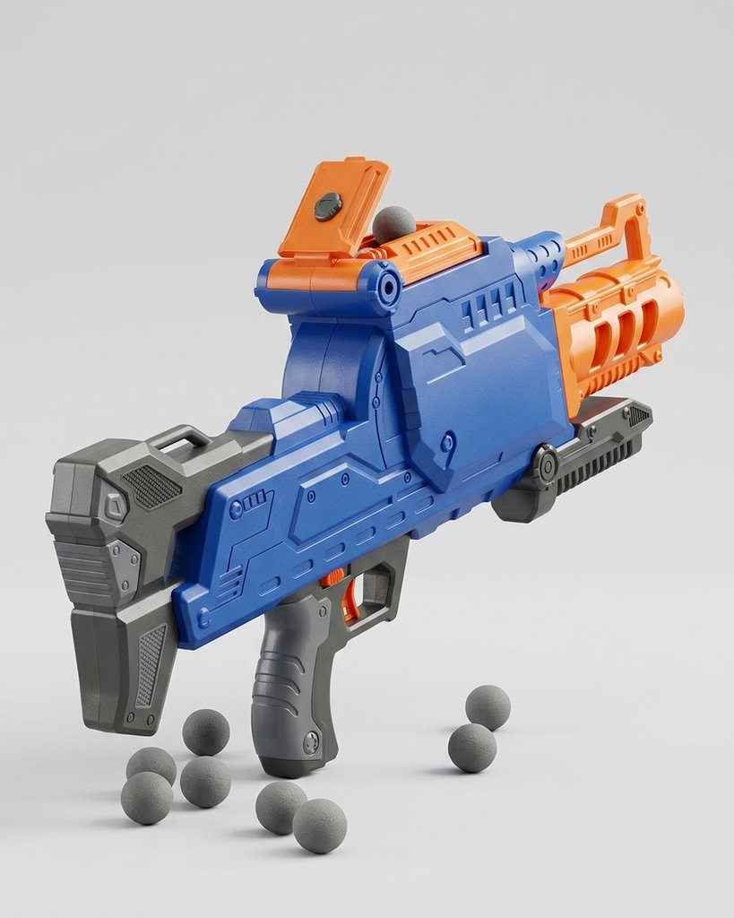 Rapid-Fire Fun: Blaze Storm Electric Soft Ball Gun